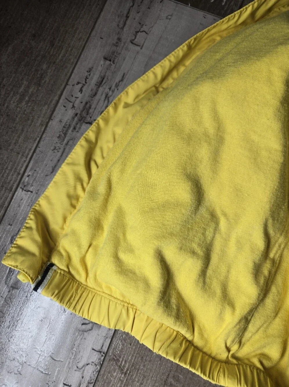 Gymboree Yellow Hooded Windbreaker Jacket Boys XS (4)